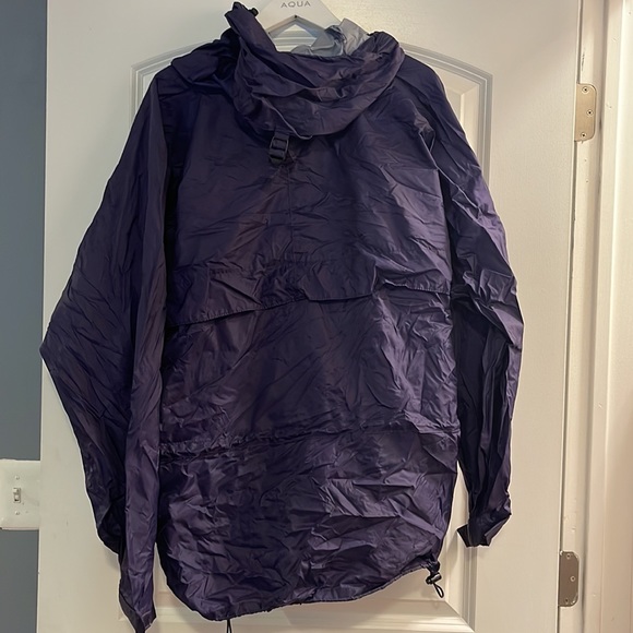 Campmor purple large hooded Utility zip up jacket - Picture 4 of 7